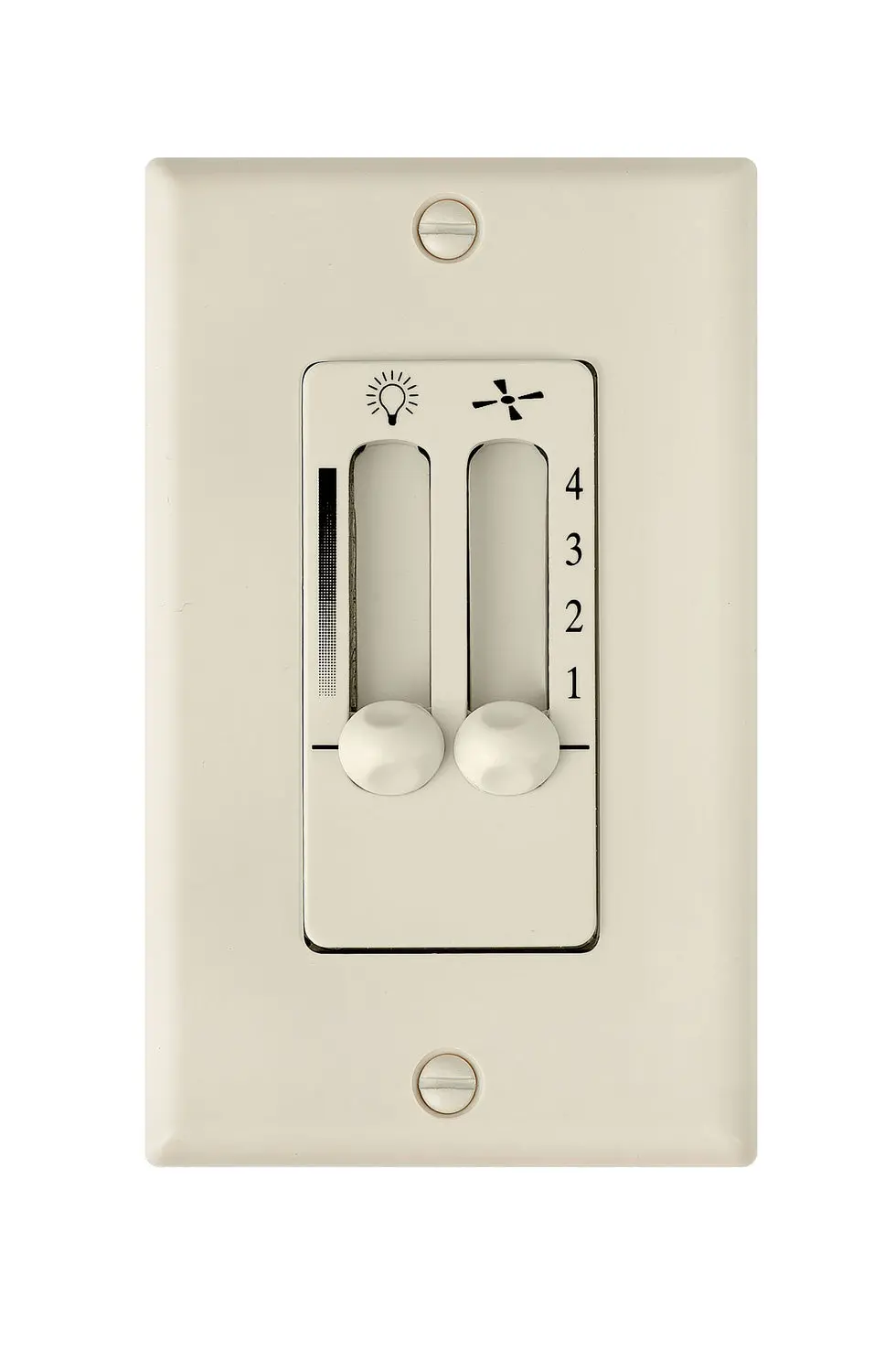 4 Speed Dual Slide Wall Control In Almond 1