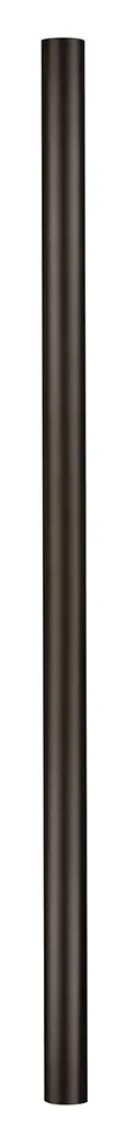 7Ft Post With Photocell Post In Textured Black 1