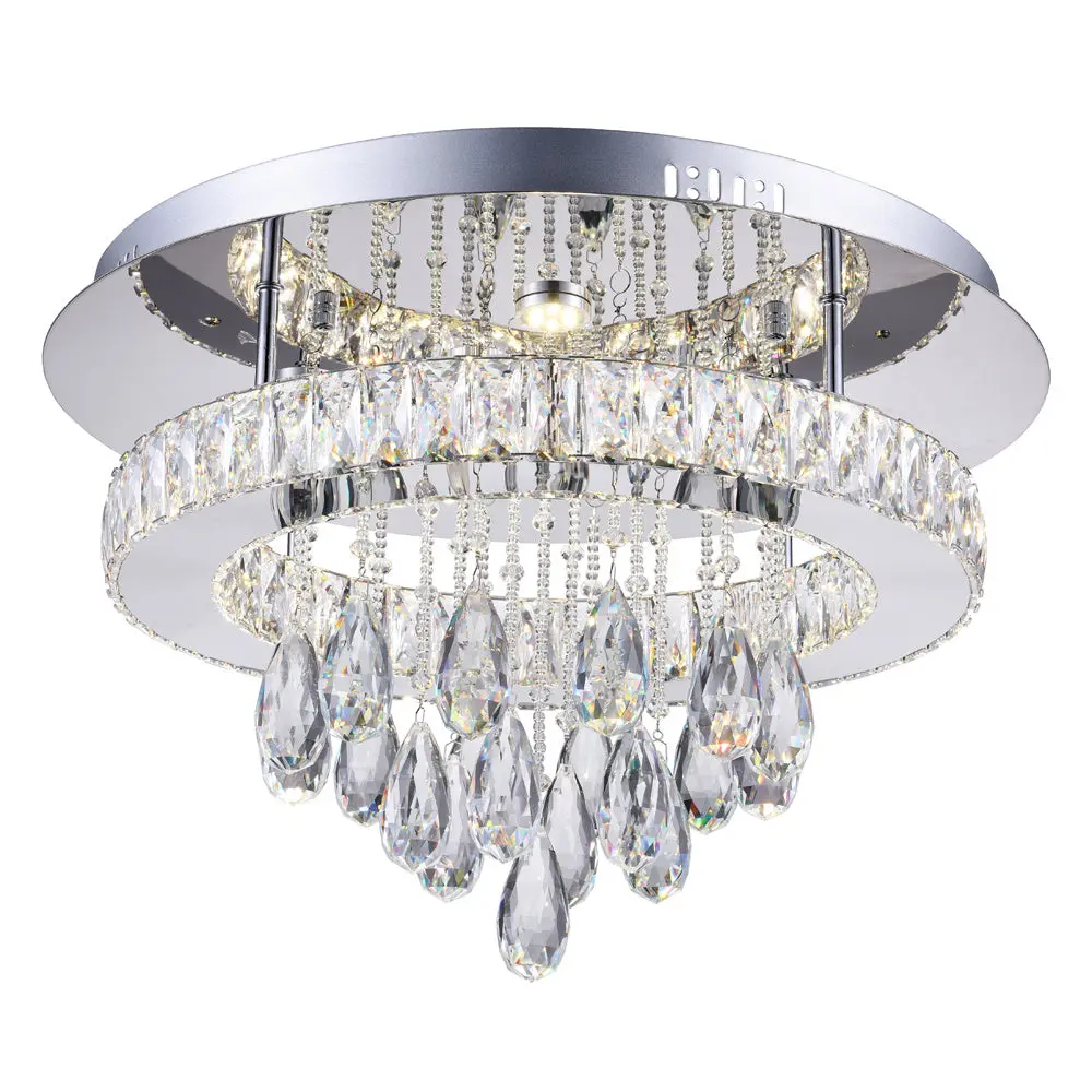 Cwi Lighting Veil | Flush Mounts At 34W, 1768Lm, & 4000K Temp 1