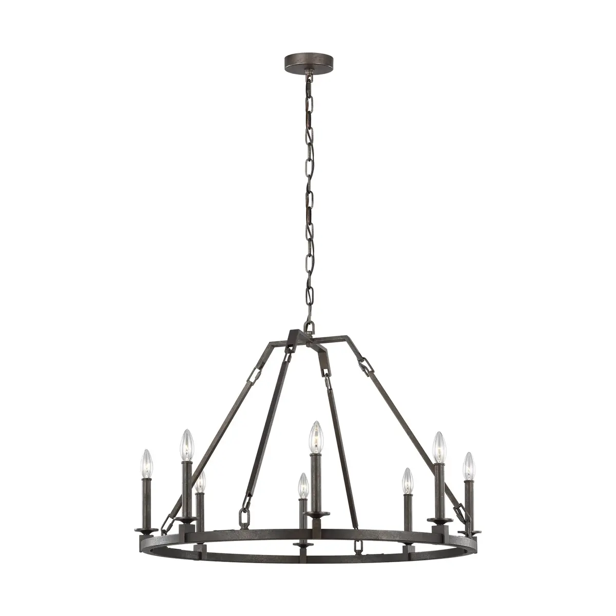 Visual Comfort Studio Landen | Mid. Chandeliers At 60W 1