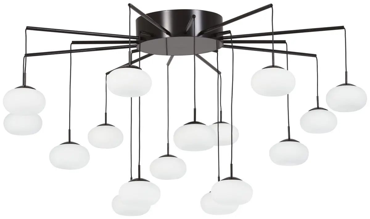 George Kovacs George's Web | Semi-Flush Mts. At 56W, 3130Lm, & 3000K Temp 1