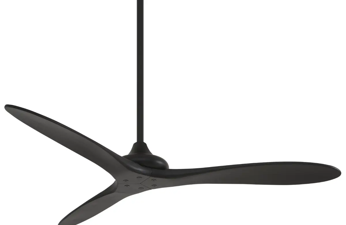 Minka Aire Vapor 60" Dc Ceiling Fan With Real Wood Blades & Remote 1