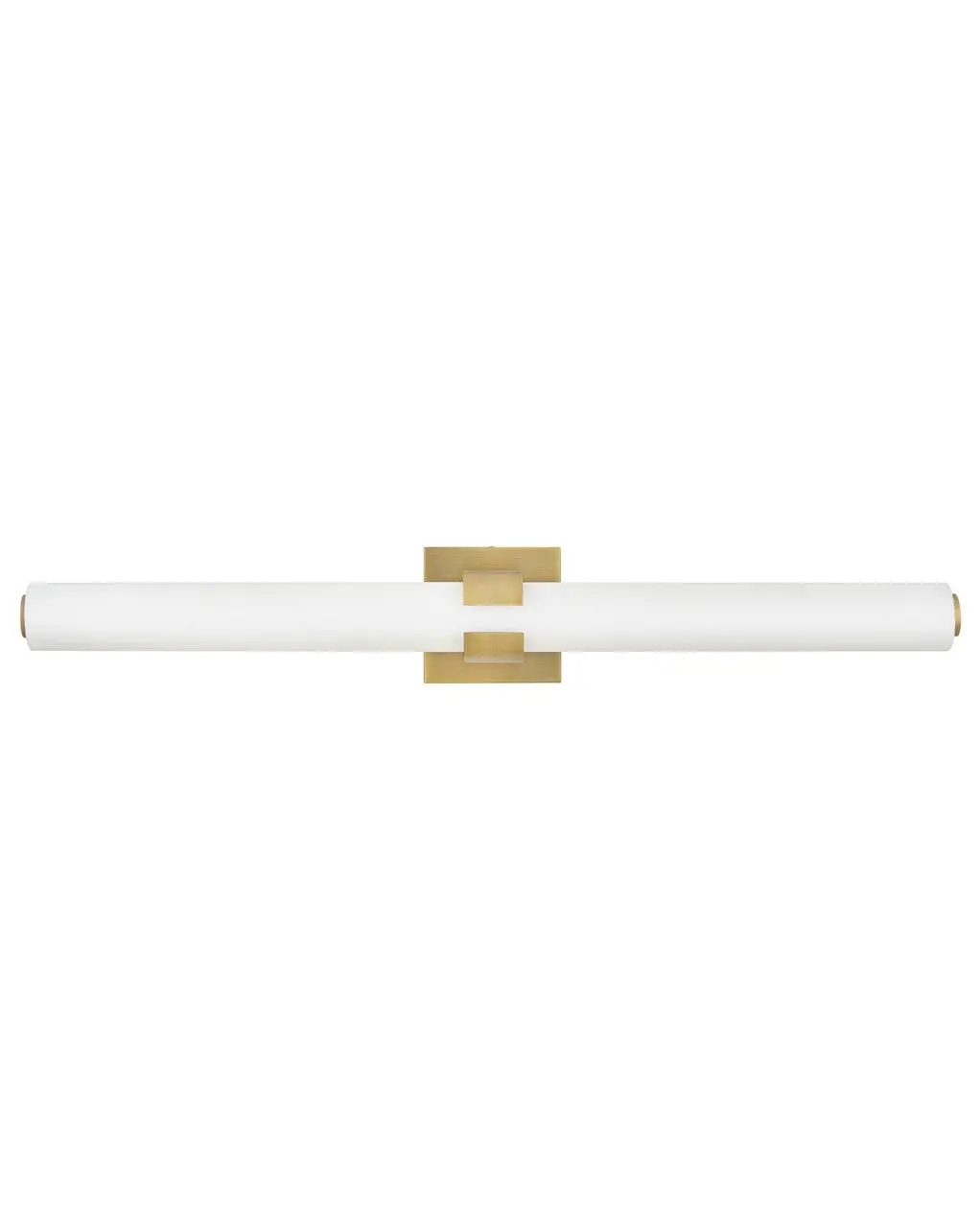 Aiden Led Vanity In Lacquered Brass 1