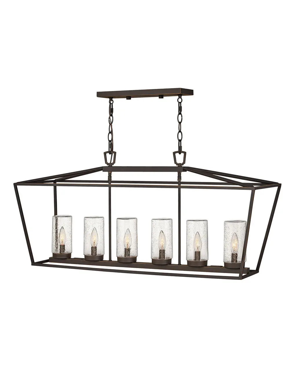 Alford Place Led Linear Chandelier In Oil Rubbed Bronze 1