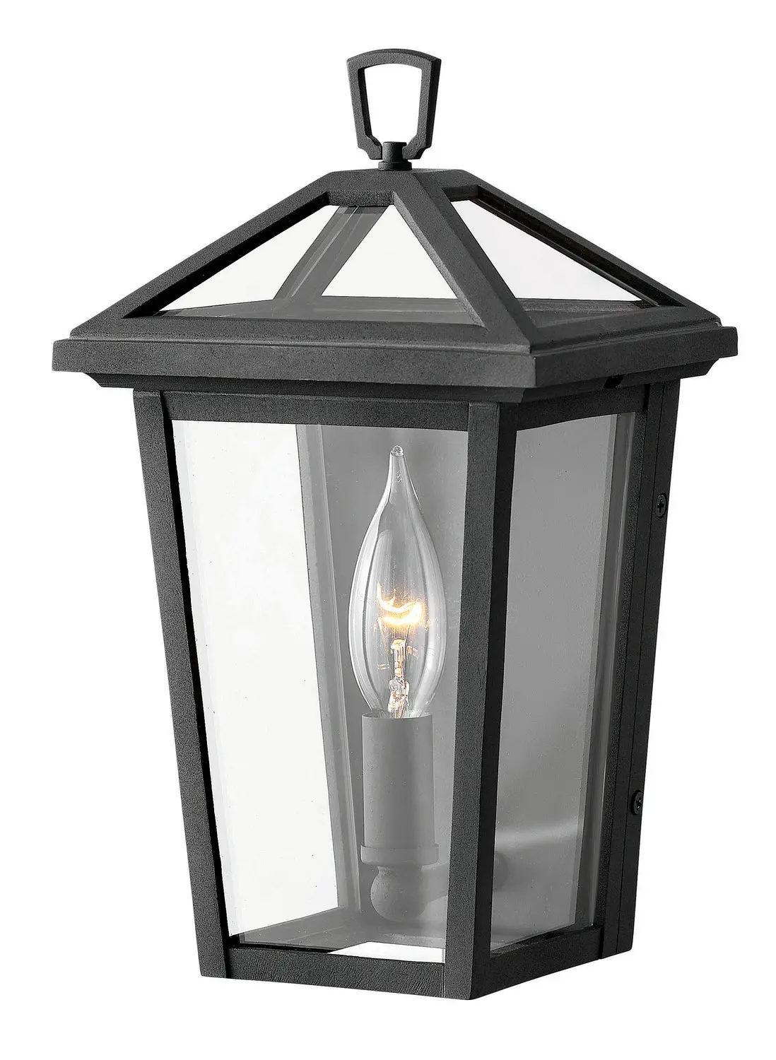 Alford Place Led Outdoor Lantern In Museum Black 1