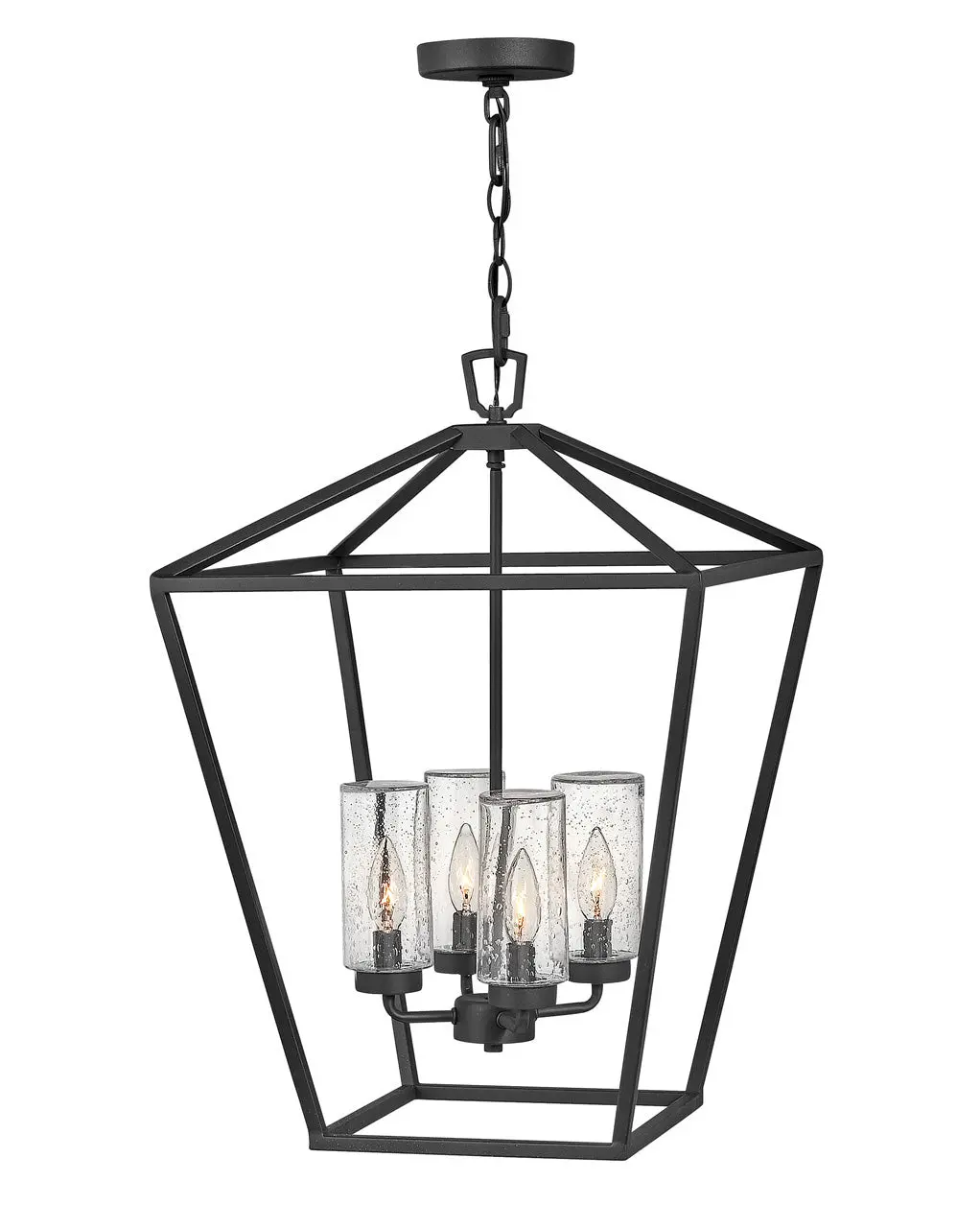 Alford Place Led Outdoor Lantern In Museum Black 1