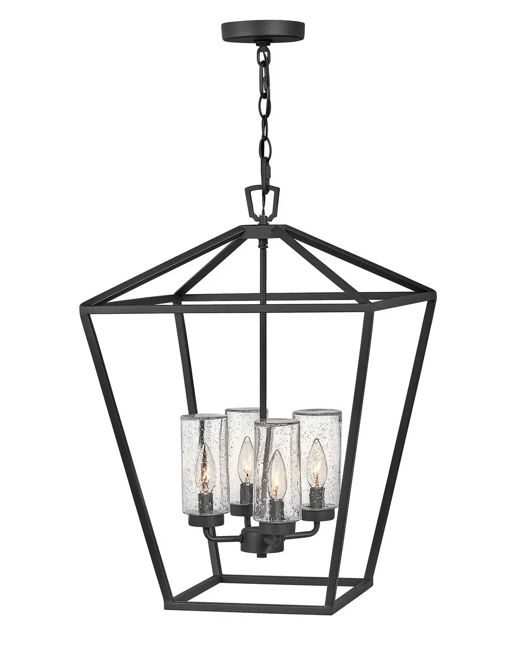Alford Place Led Outdoor Lantern In Museum Black 1