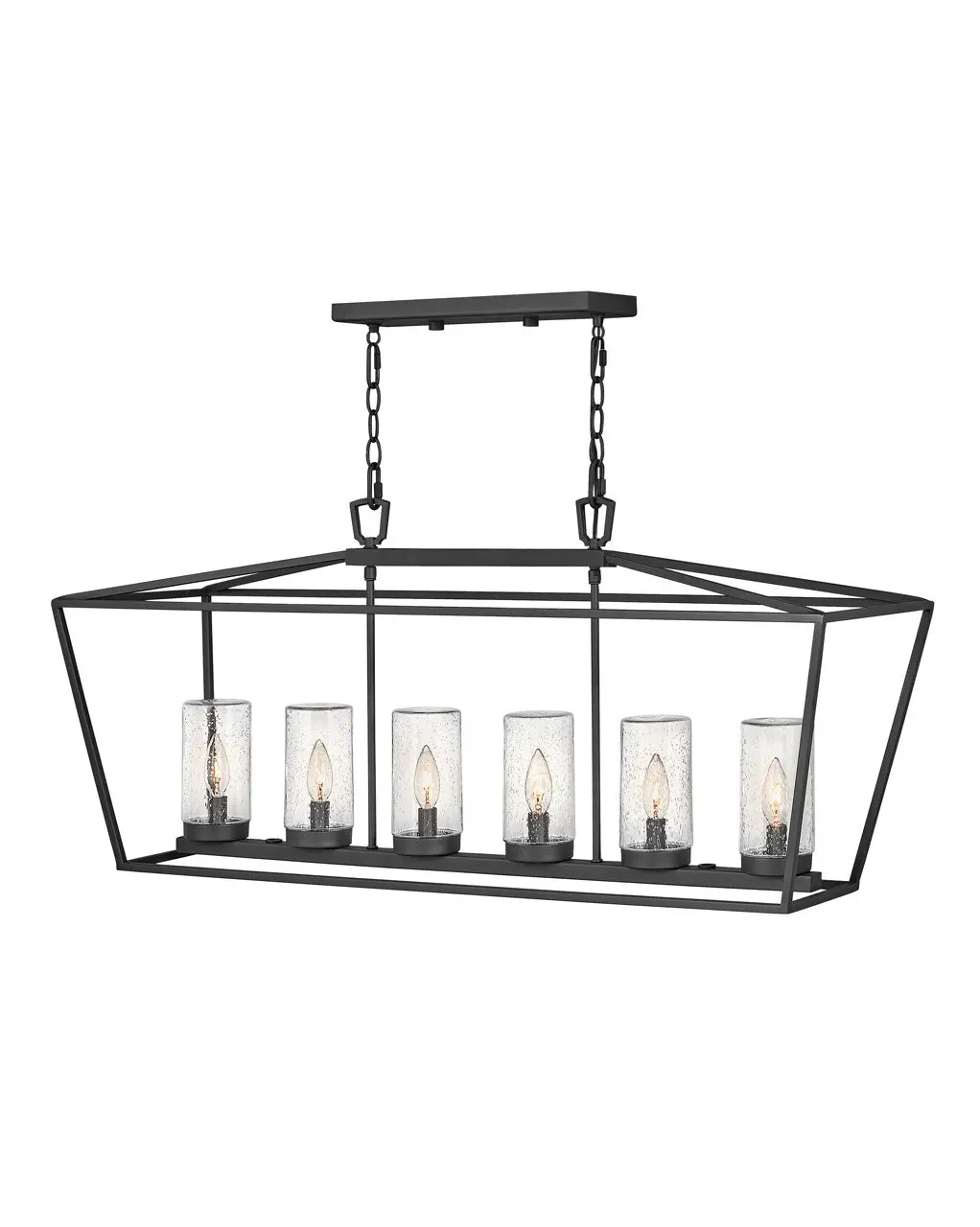 Alford Place Led Outdoor Lantern In Museum Black 1