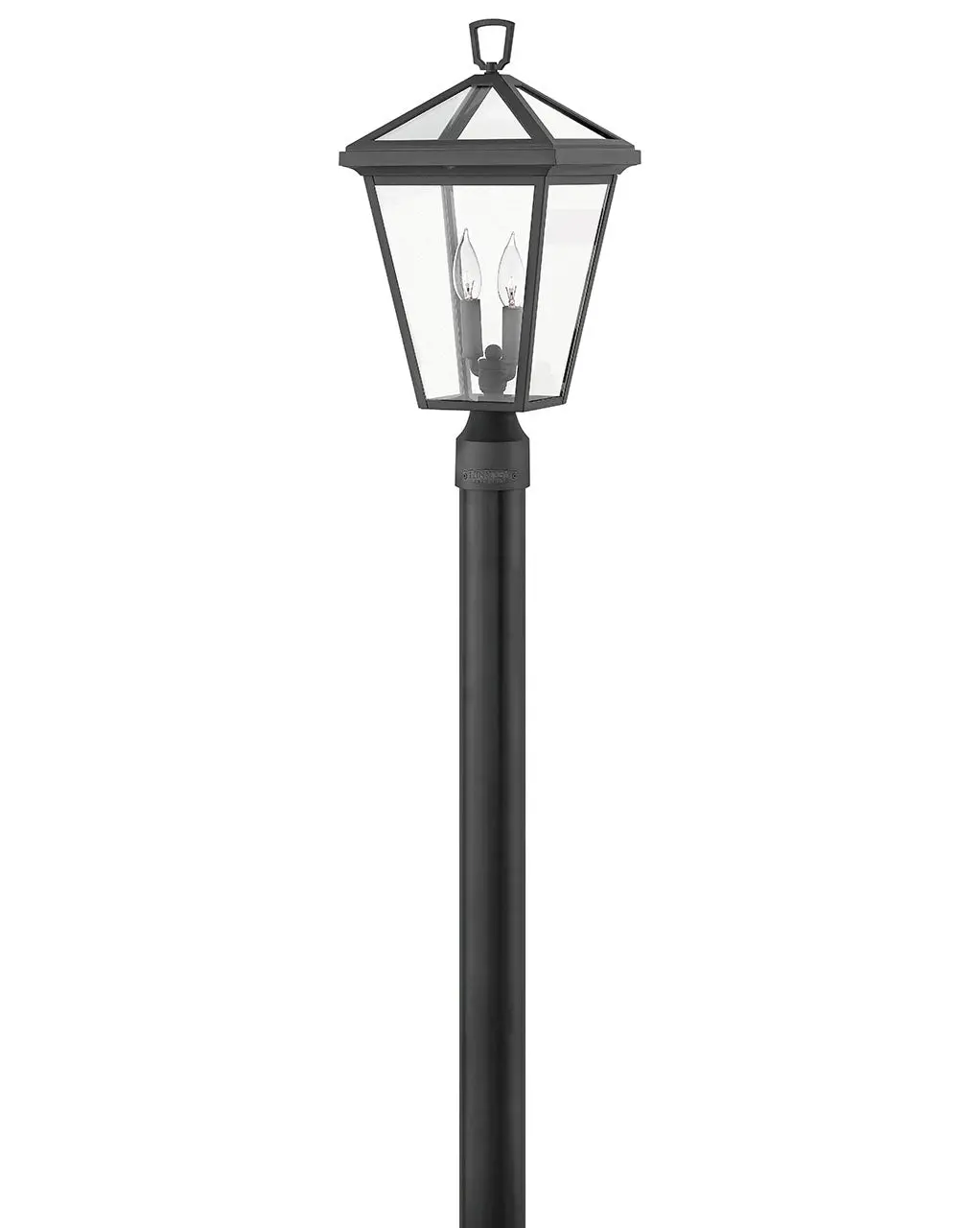 Alford Place Led Post Top Or Pier Mount Lantern In Museum Black 1