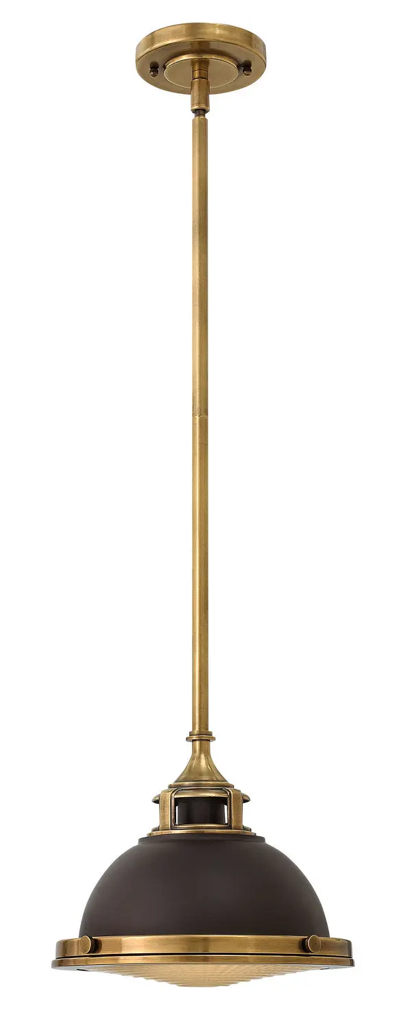 Amelia Led Pendant In Buckeye Bronze 1