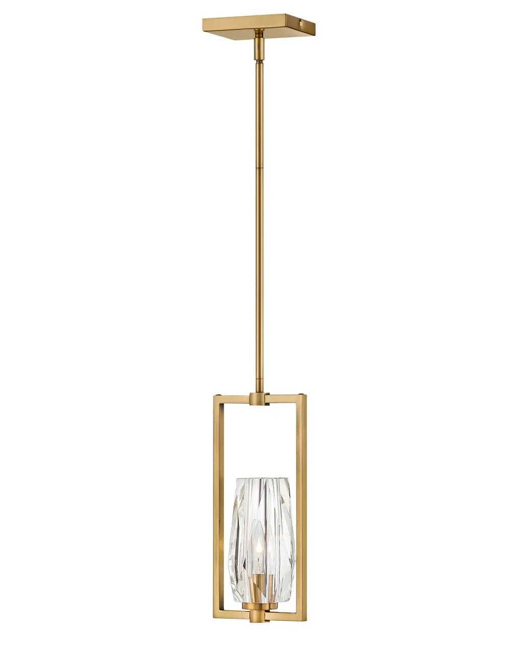 Ana Led Pendant In Heritage Brass 1