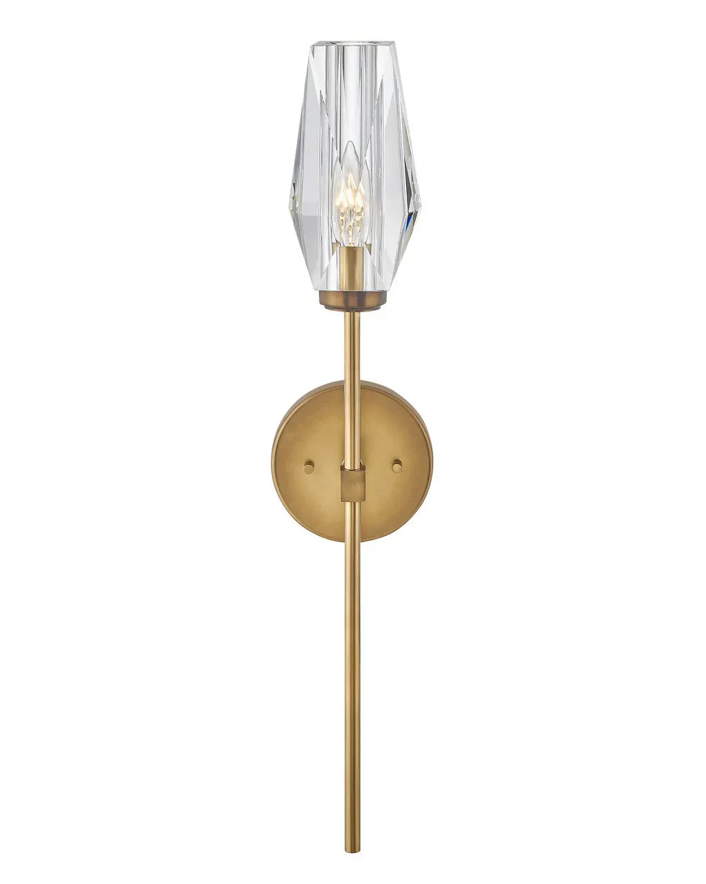 Ana Led Wall Sconce In Heritage Brass 1