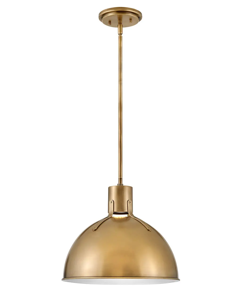 Argo Led Pendant In Heritage Brass 1