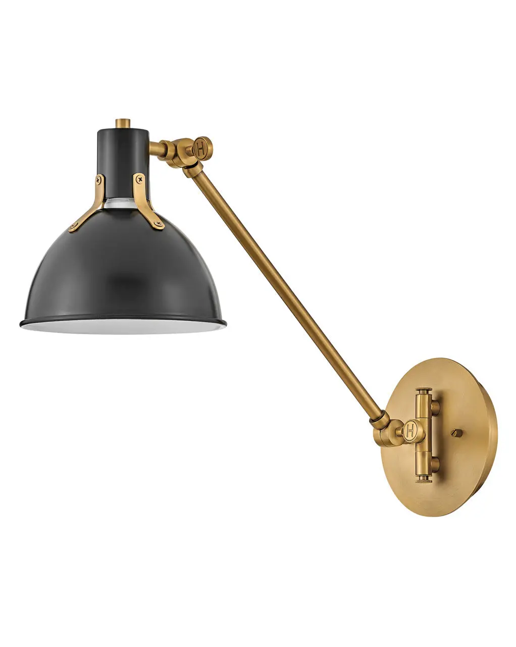Argo Led Wall Sconce In Satin Black 1
