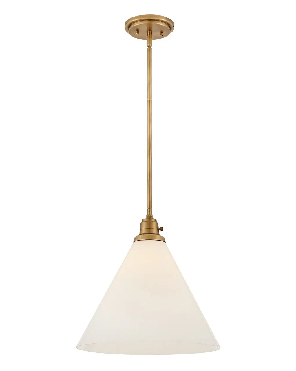 Arti Led Pendant In Heritage Brass 1