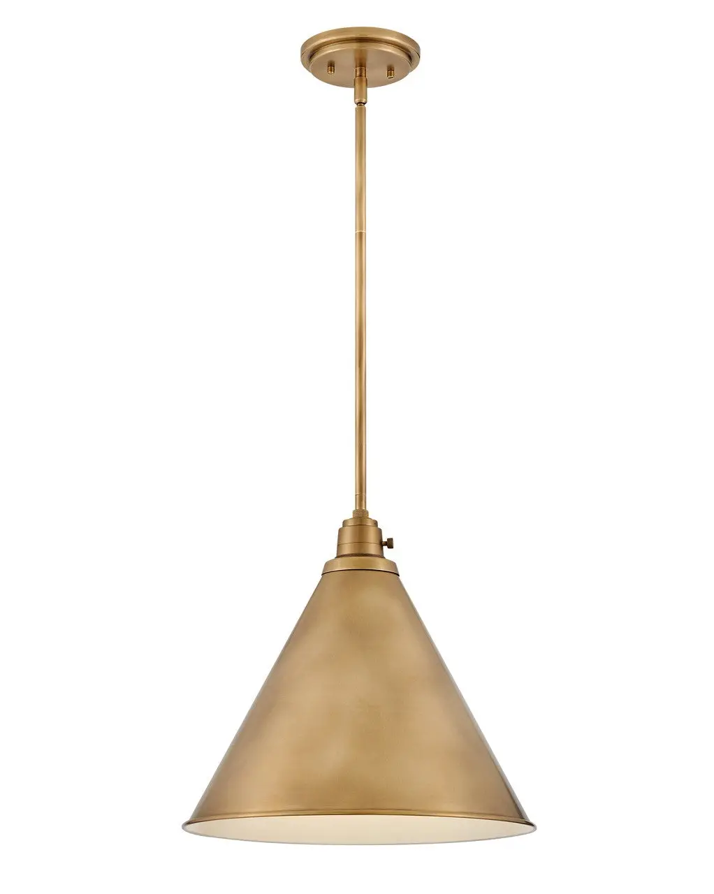 Arti Led Pendant In Heritage Brass 1