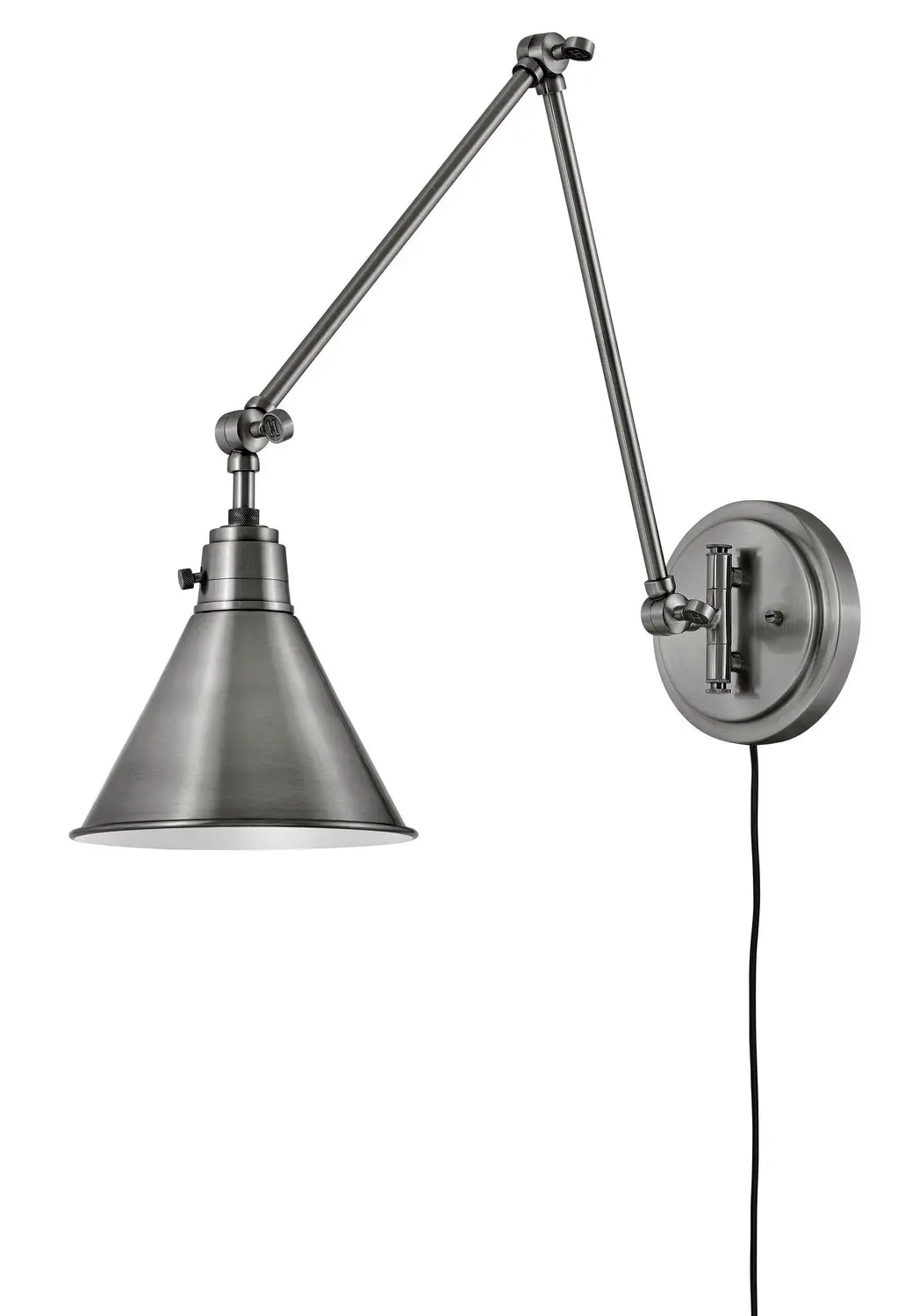 Arti Led Wall Sconce In Polished Antique Nickel 1