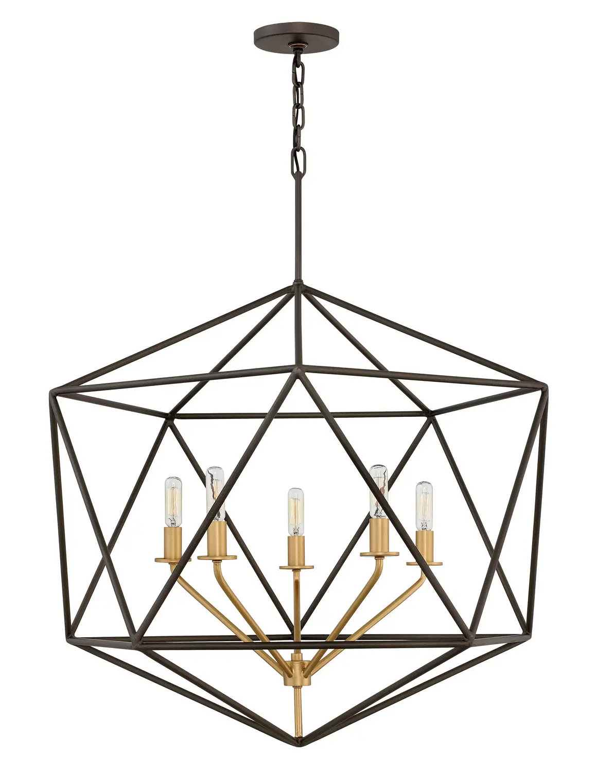 Astrid Led Pendant In Metallic Matte Bronze 1