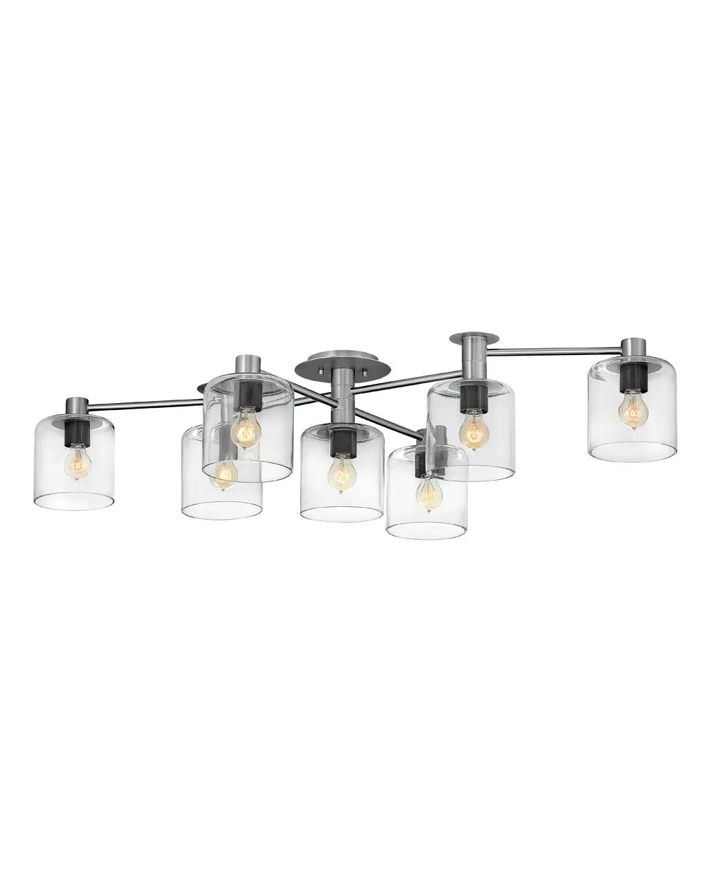 Axel Led Foyer Pendant In Brushed Nickel 1
