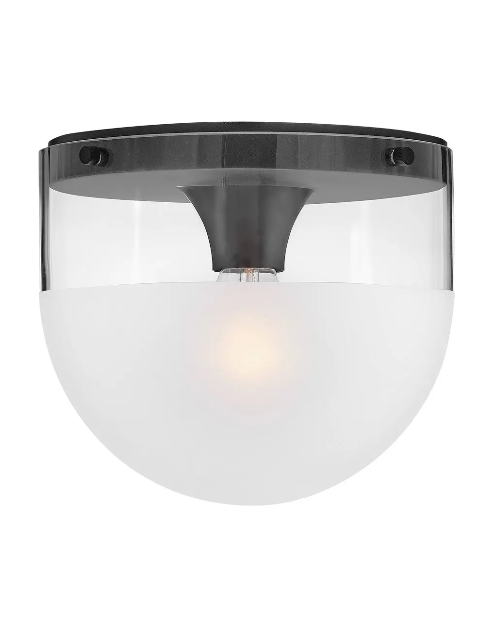 Beck Led Flush Mount In Black 1
