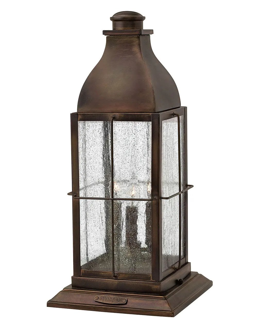 Bingham Led Pier Mount In Sienna 1