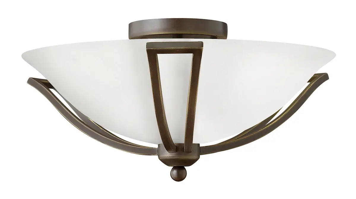 Bolla Led Flush Mount In Olde Bronze 1