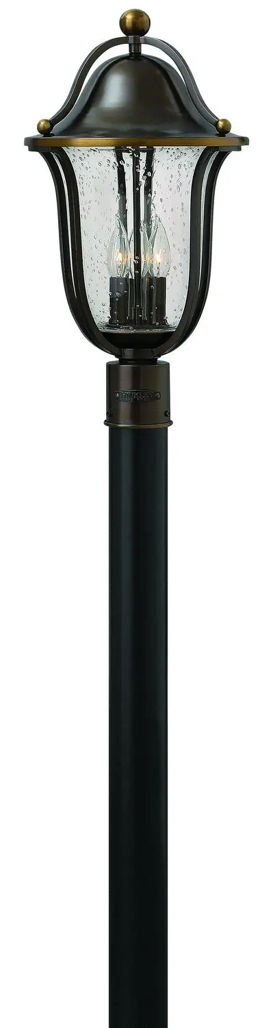 Bolla Led Post Top/ Pier Mount In Olde Bronze 1