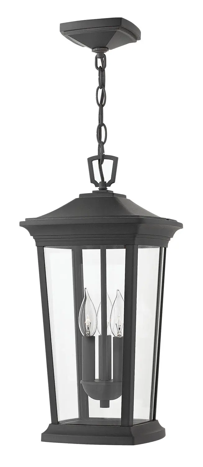 Bromley Led Hanging Lantern In Museum Black 1