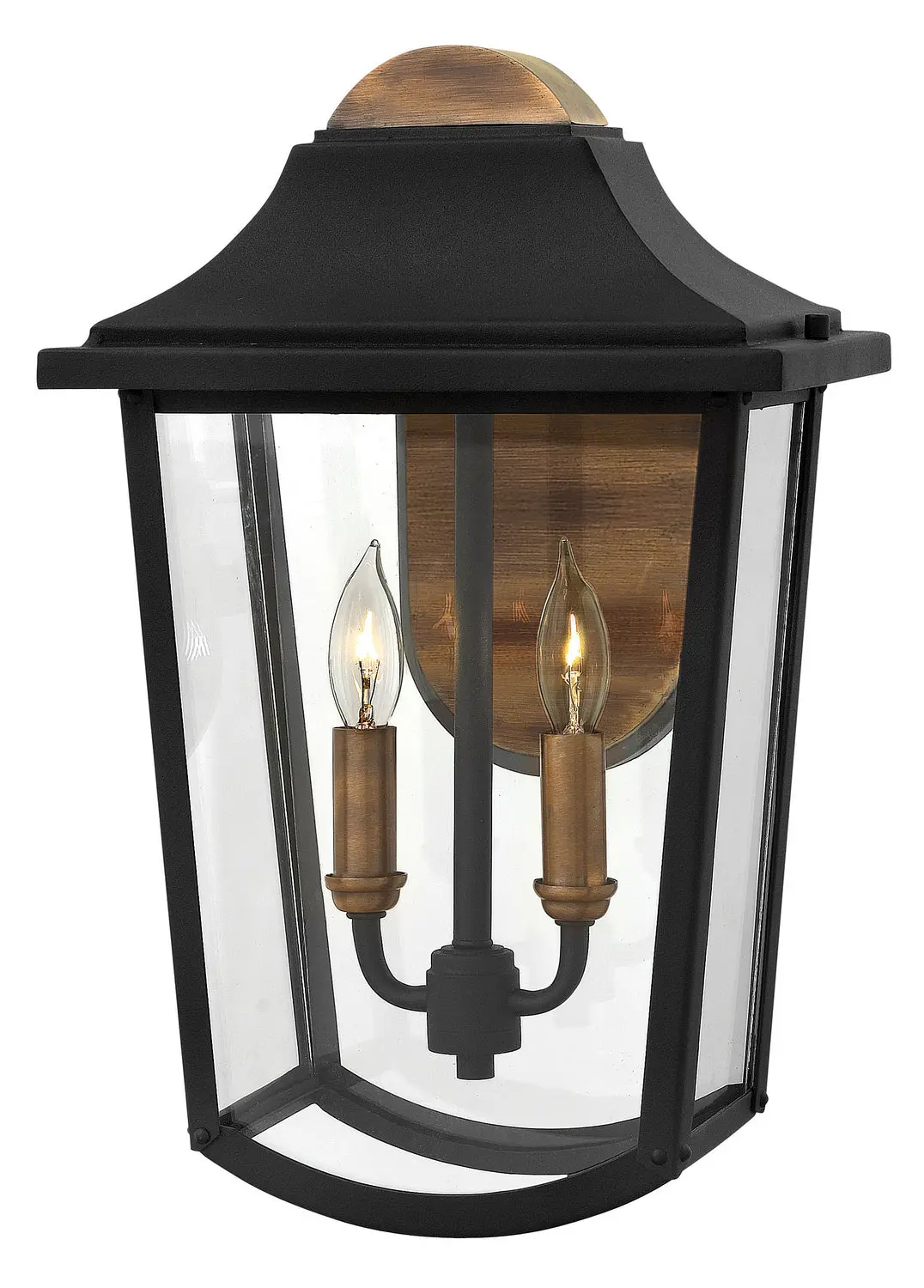 Burton Led Wall Mount In Black 1