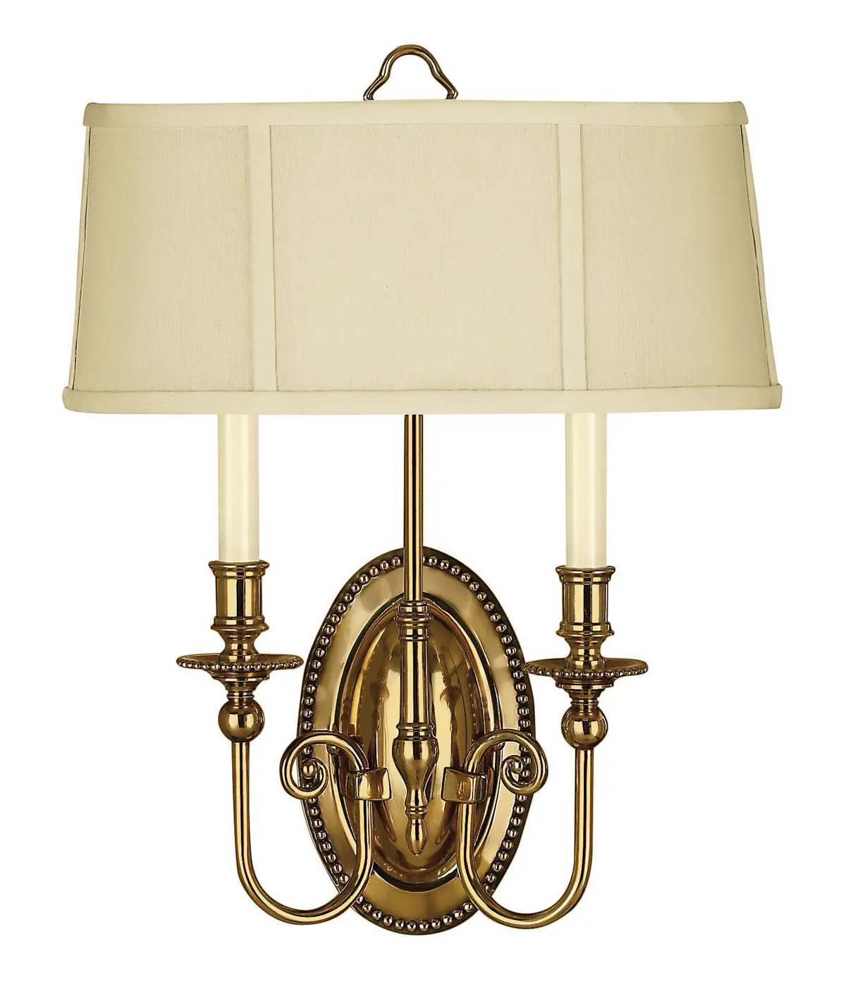 Cambridge Led Wall Sconce In Burnished Brass 1