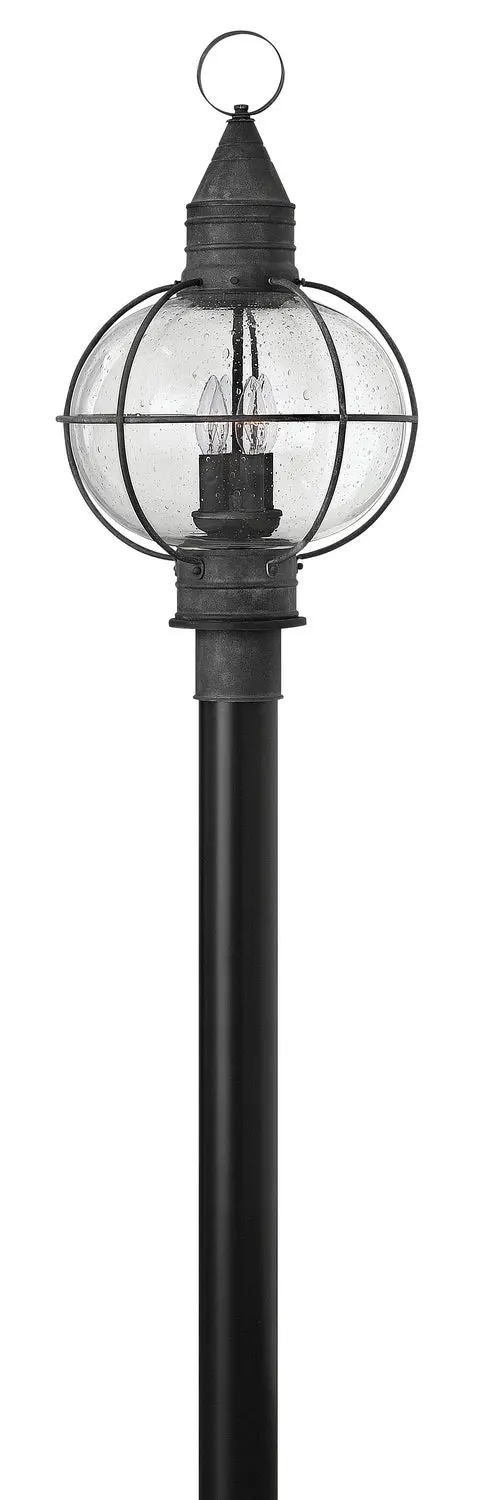 Cape Cod Led Post Top In Aged Zinc 1