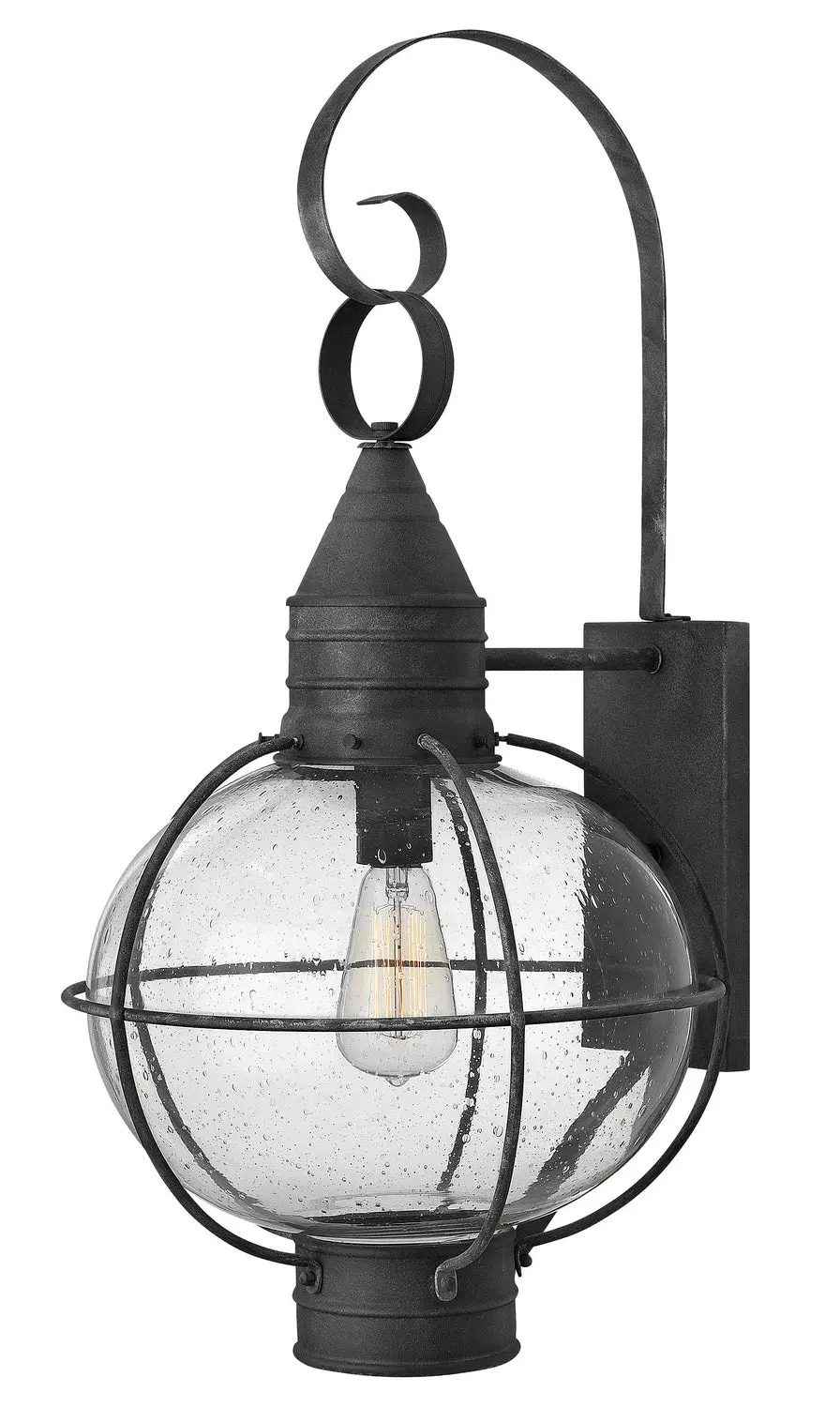 Cape Cod Led Wall Mount In Aged Zinc 1