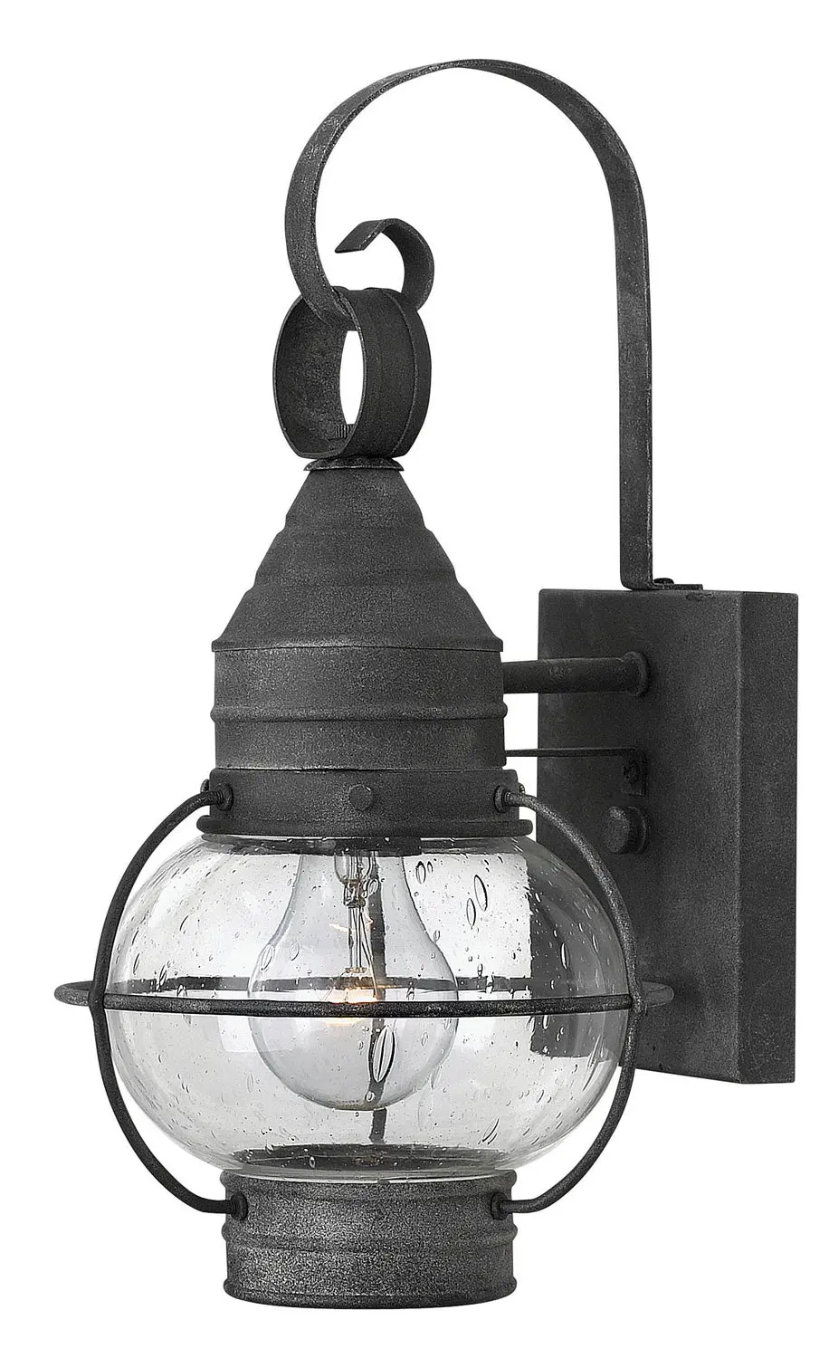 Cape Cod Led Wall Mount In Aged Zinc 1