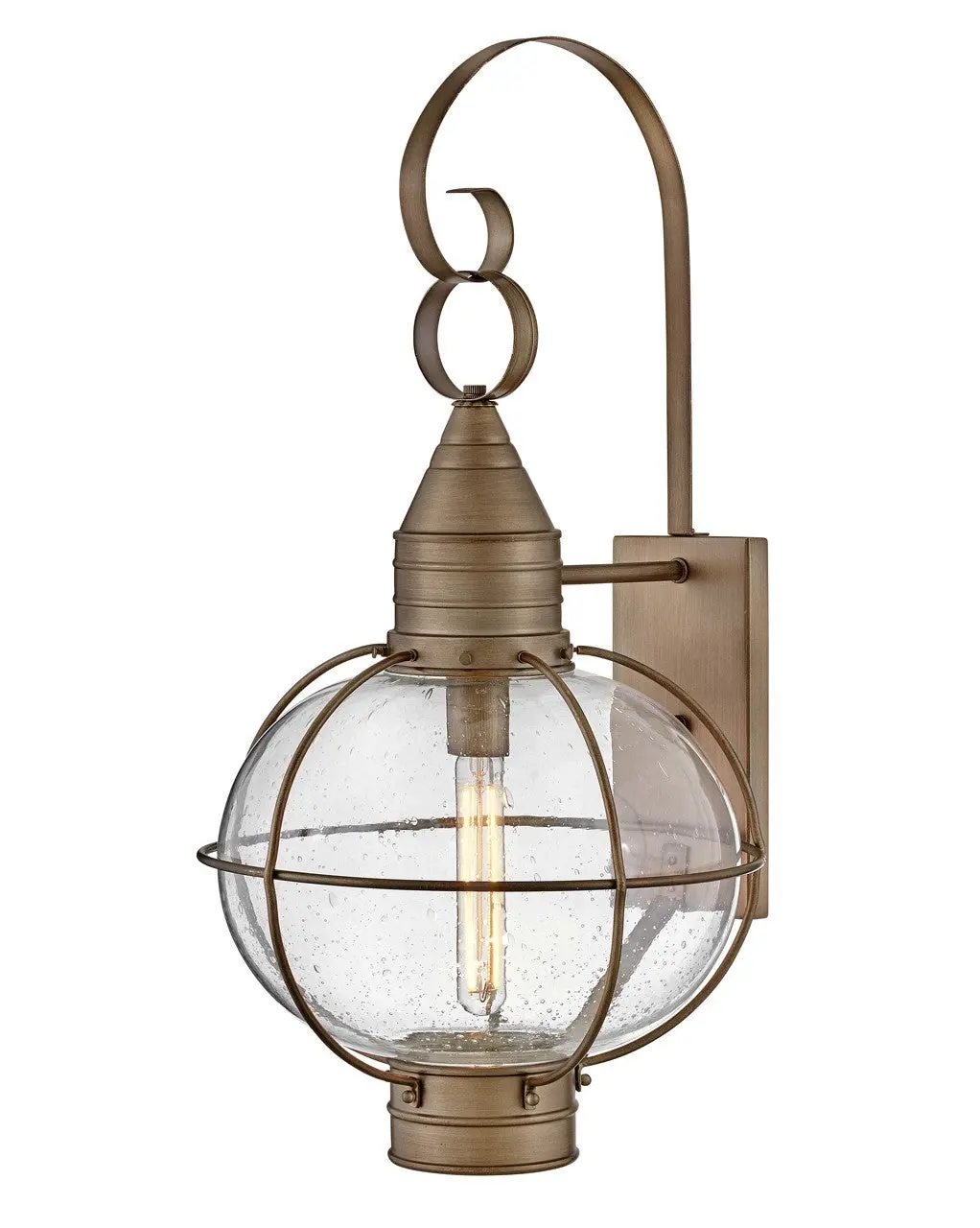 Cape Cod Led Wall Mount Lantern In Burnished Bronze 1
