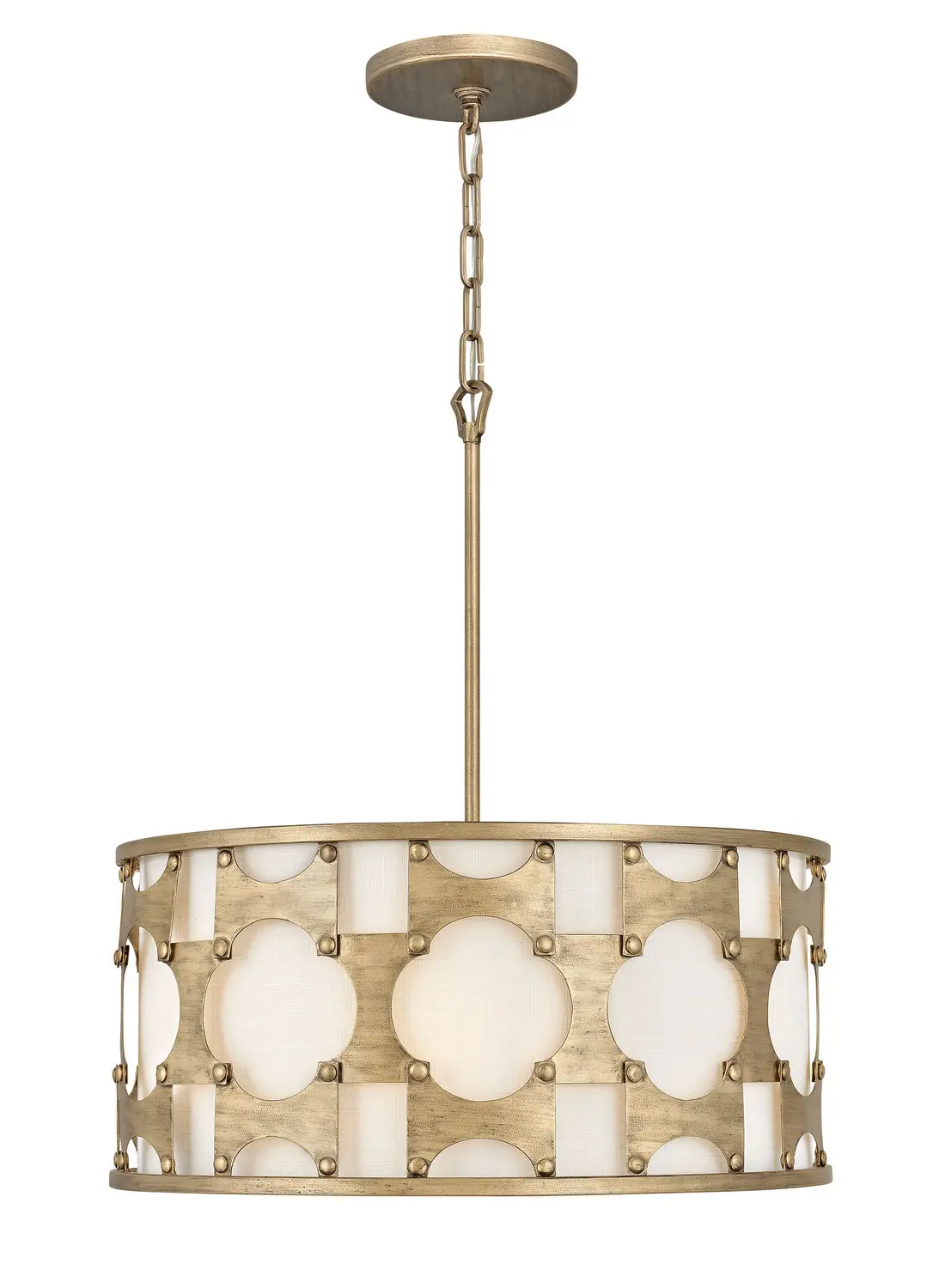 Carter Led Chandelier In Burnished Gold 1