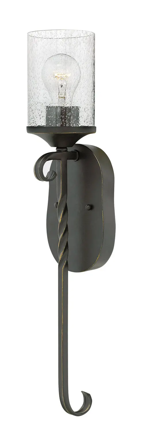 Casa Led Wall Sconce In Olde Black 1