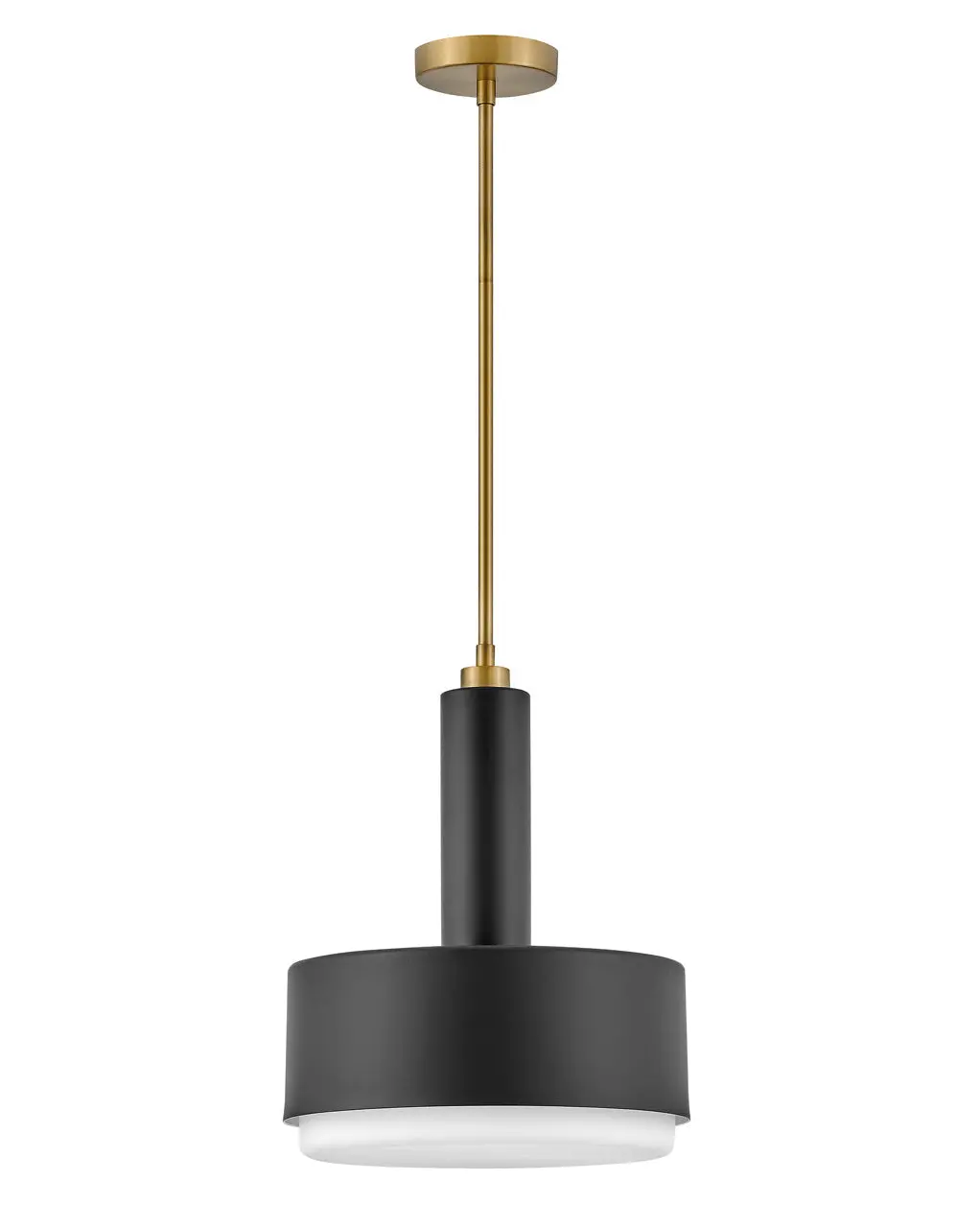 Cedric Led Pendant In Black 1