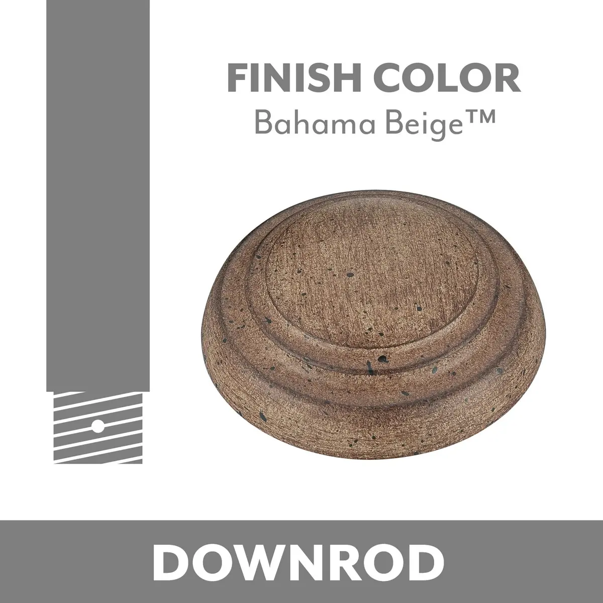 Ceiling Fan Downrod Coupler In Bahama Beige 1