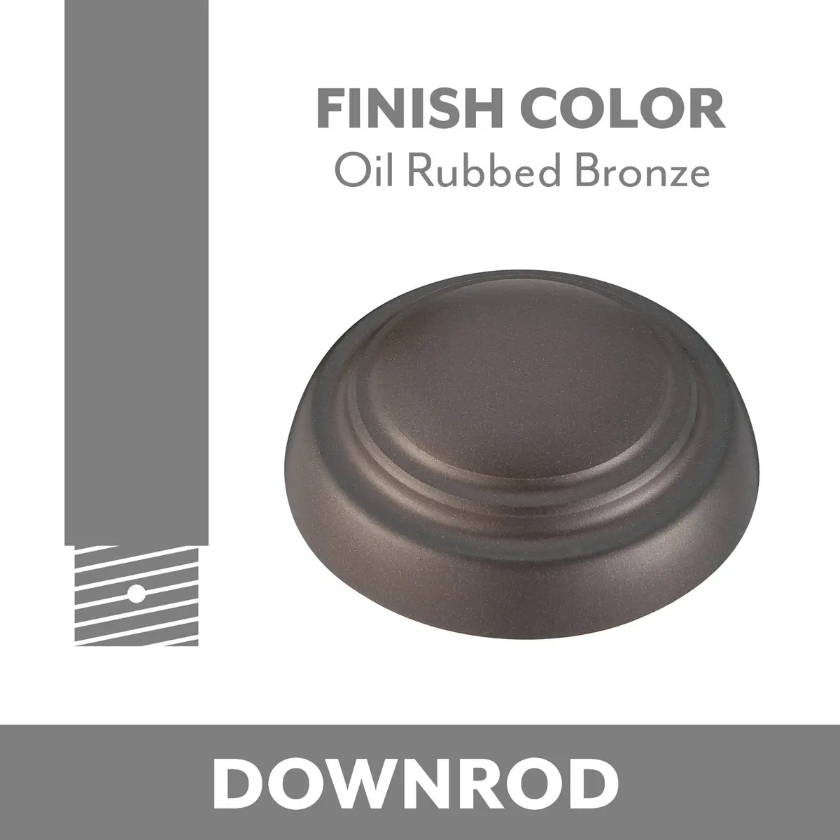 Ceiling Fan Downrod In Oil Rubbed Bronze 1