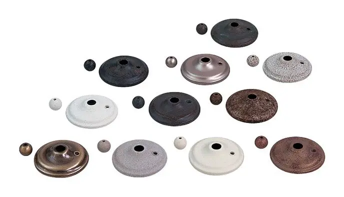 Ceiling Fan Light Kit Cap And Finial In Patina Iron 1