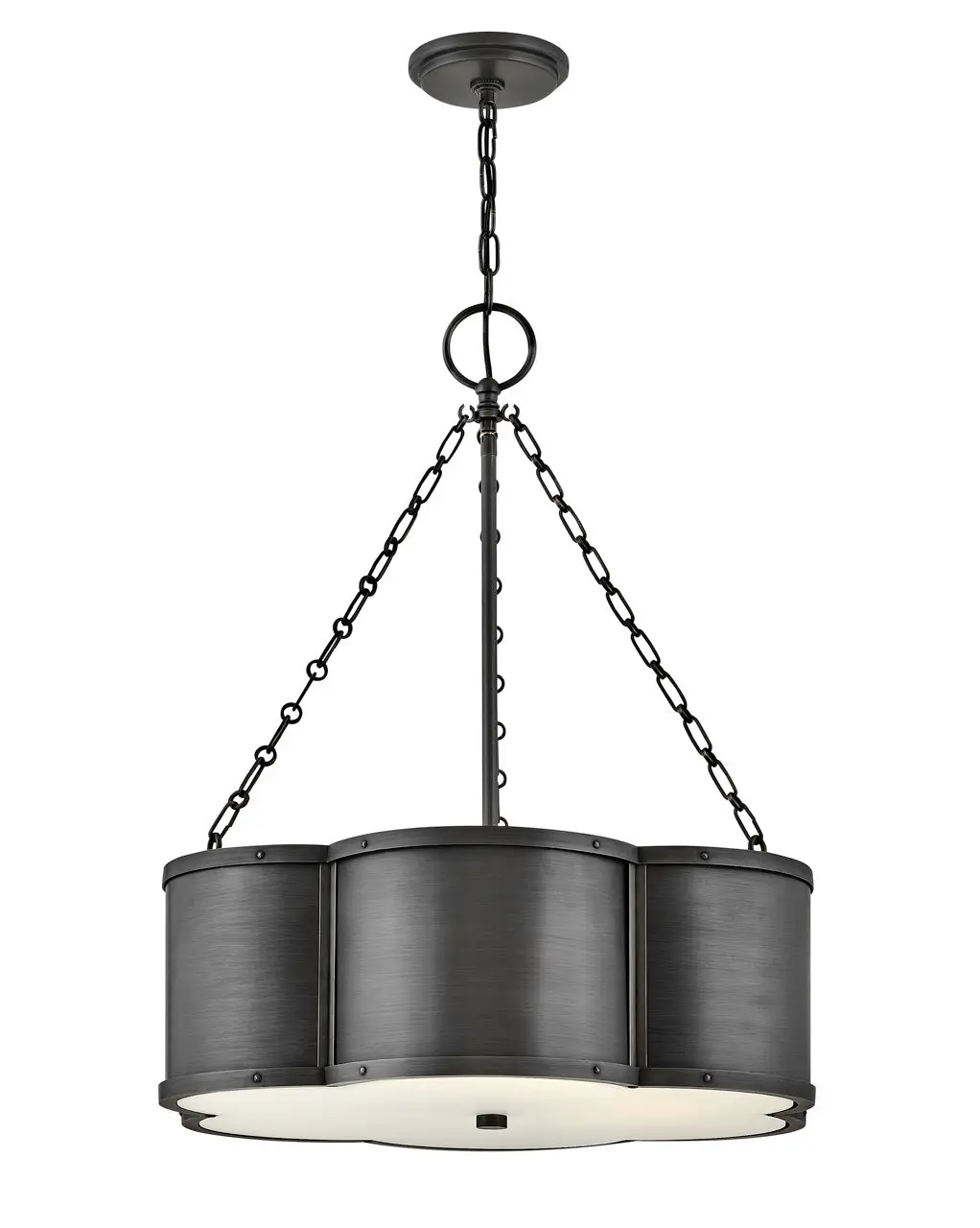 Chance Led Pendant In Blackened Brass 1