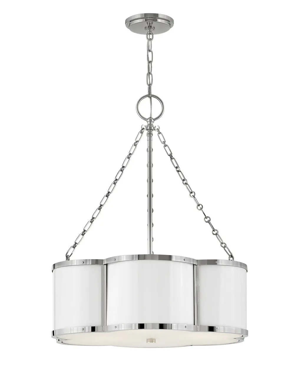 Chance Led Pendant In Polished Nickel 1