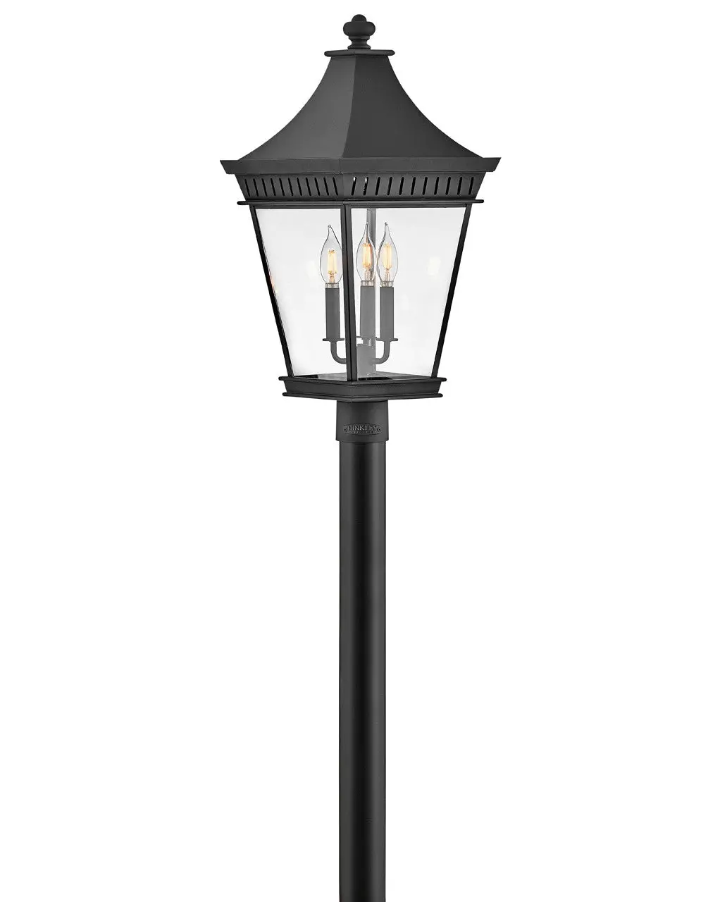 Chapel Hill Led Post Top Or Pier Mount In Museum Black 1