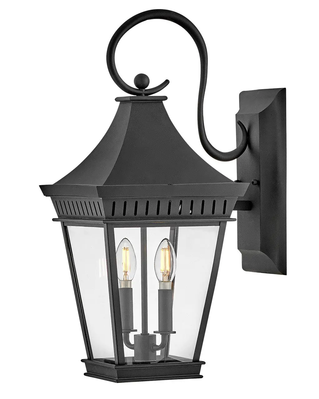 Chapel Hill Led Wall Mount In Museum Black 1