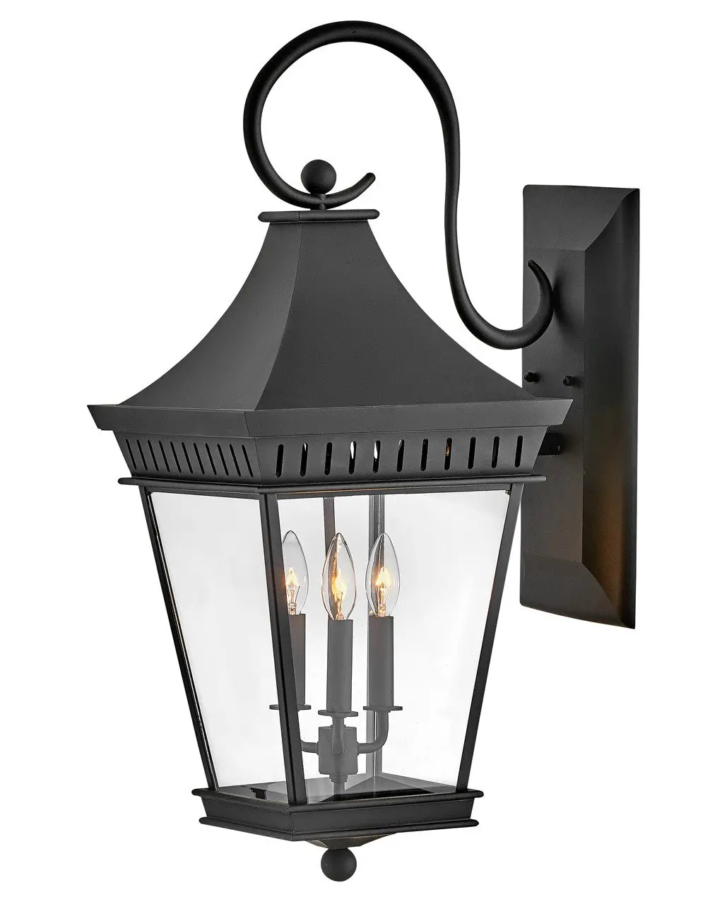 Chapel Hill Led Wall Mount In Museum Black 1