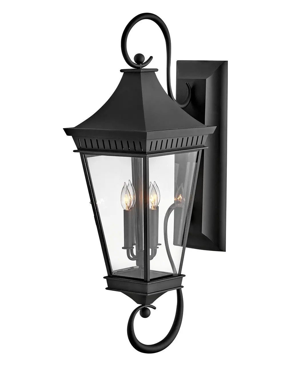 Chapel Hill Led Wall Mount In Museum Black 1