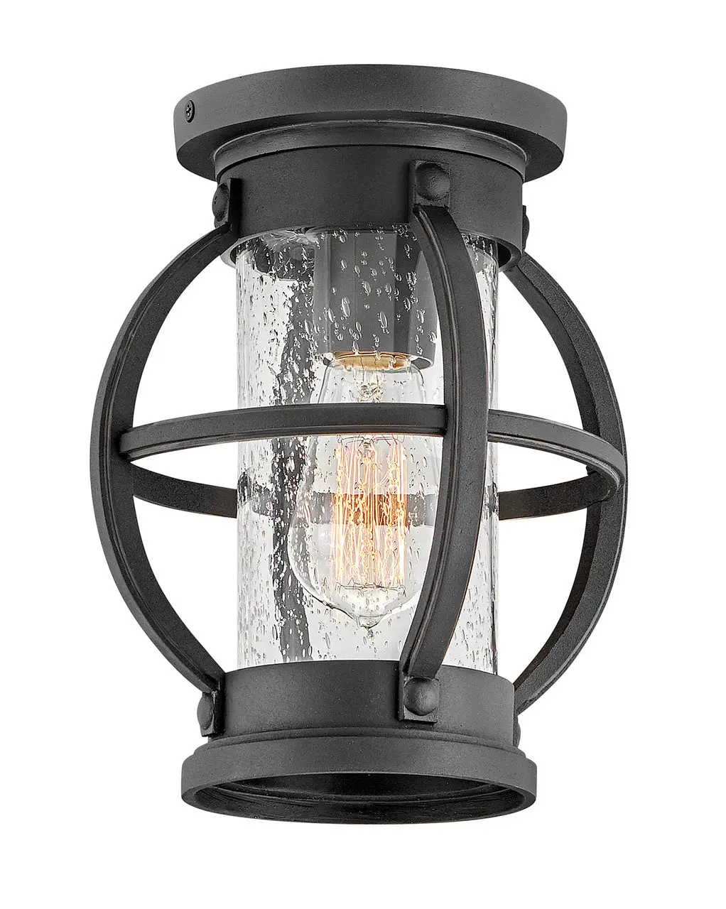 Chatham Led Outdoor Ceiling Mount In Museum Black 1