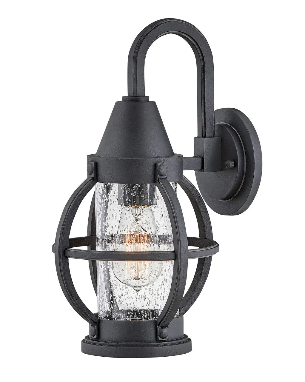 Chatham Led Outdoor Wall Mount In Museum Black 1