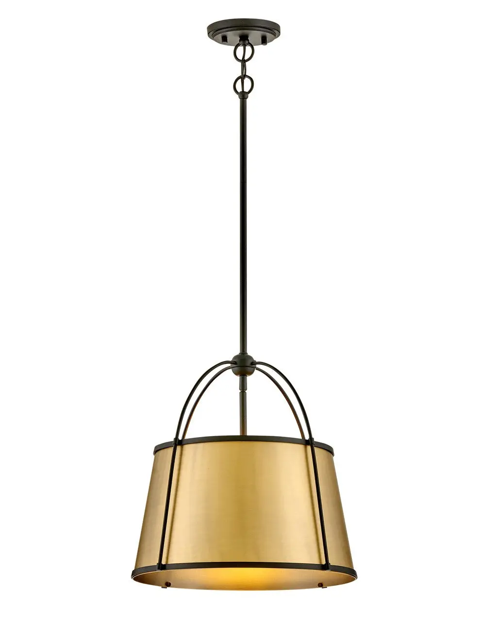 Clarke Led Pendant In Black 1