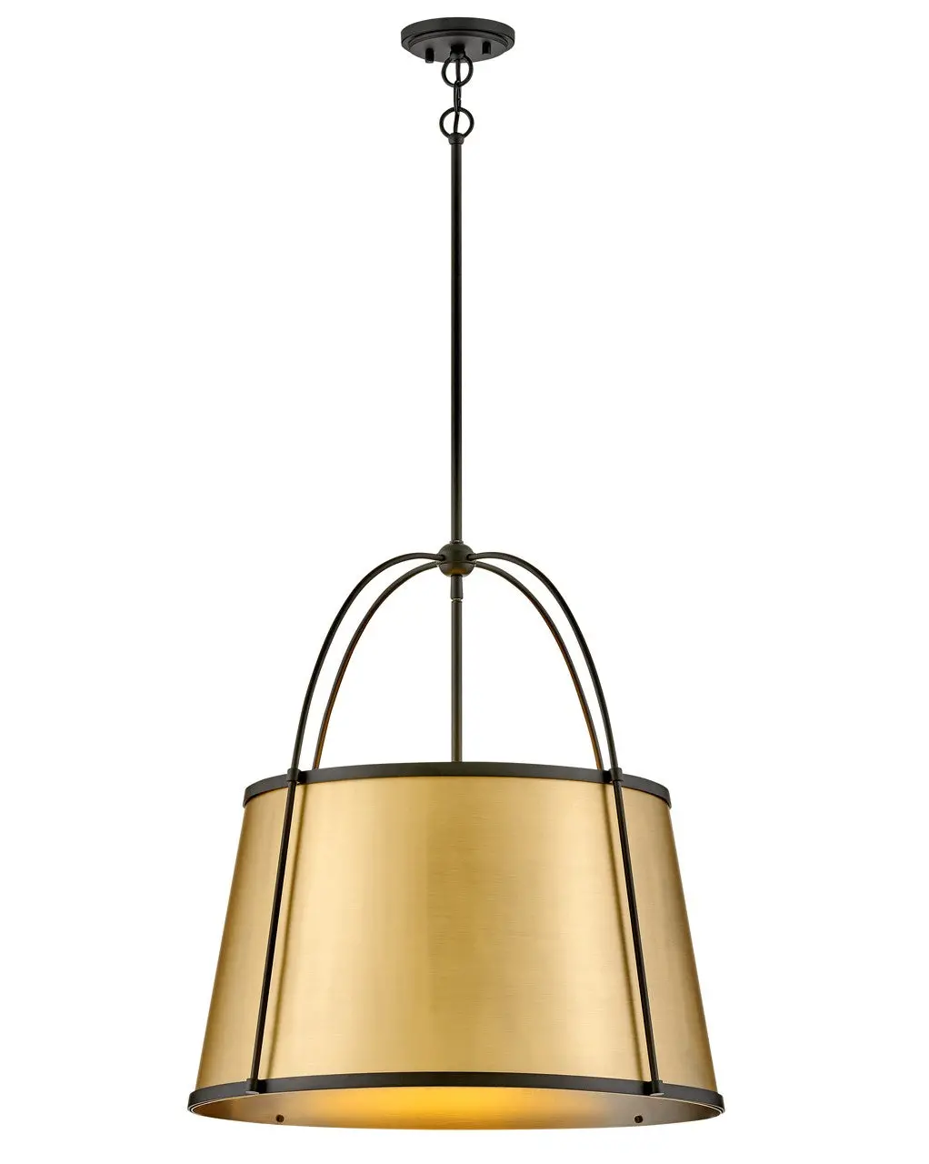 Clarke Led Pendant In Black 1